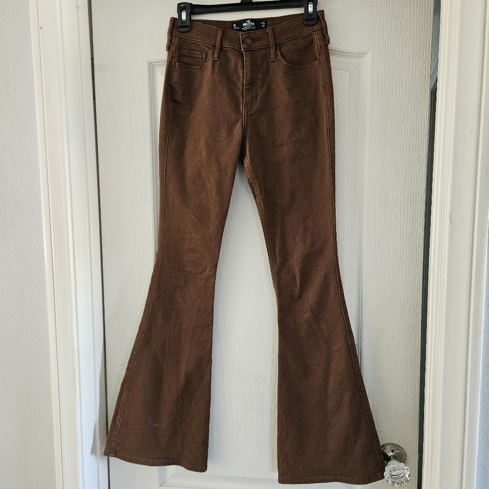 Hollister Chocolate Brown Vintage Flare Jeans